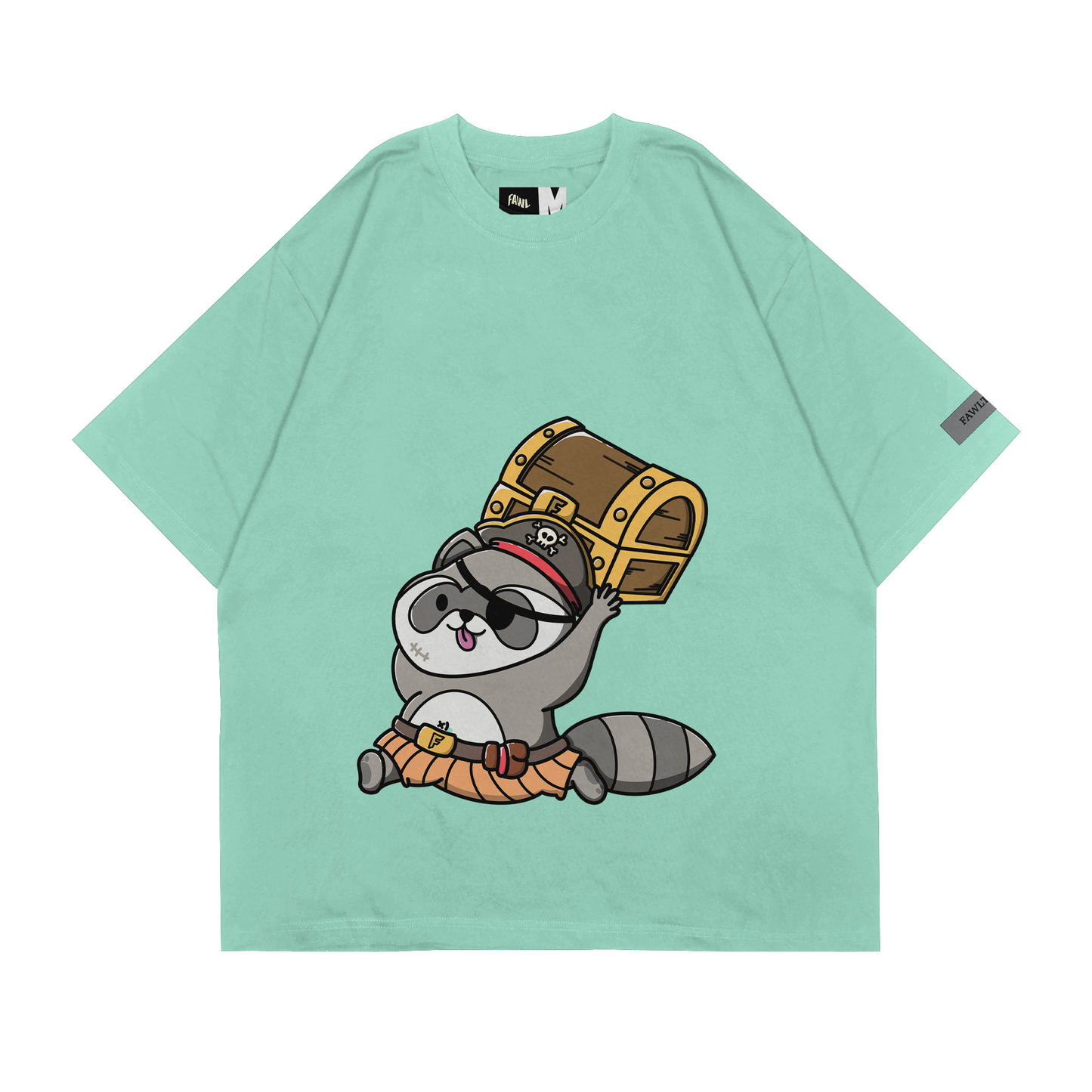 Racoon Pirate T-Shirt