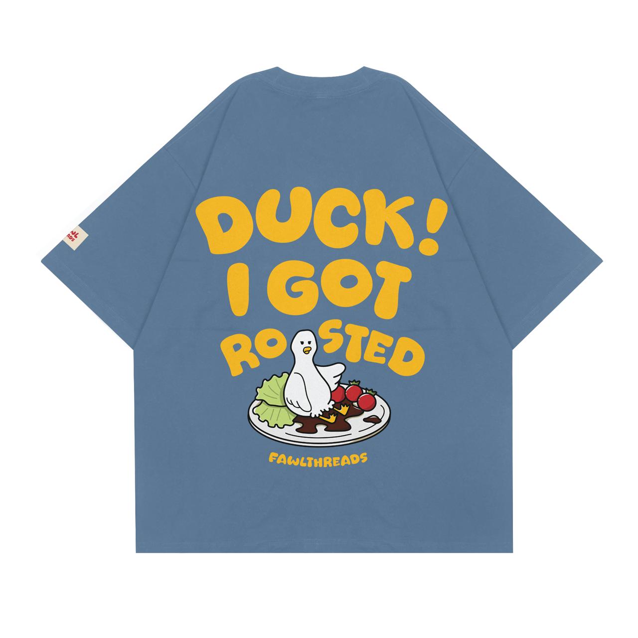 ROASTED DUCK T - SHIRT // DARK BLUE