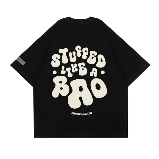 FAWLTHREADS - RACOON BAO T-SHIRT // BLACK