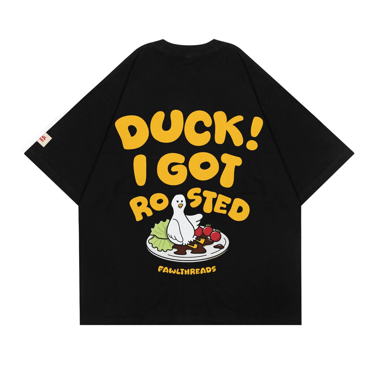 ROASTED DUCK T - SHIRT // BLACK