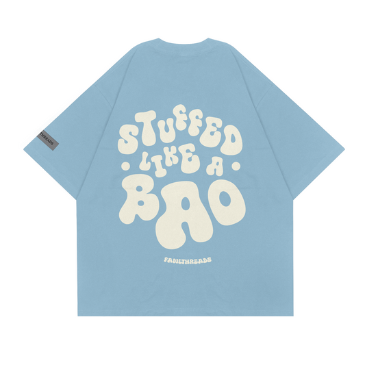FAWLTHREADS - RACOON BAO T-SHIRT // SKY BLUE