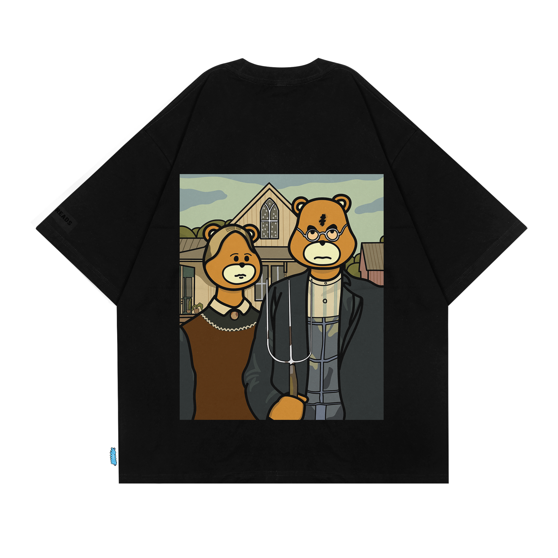 Bear Gothic T - Shirt - FAWL THREADS