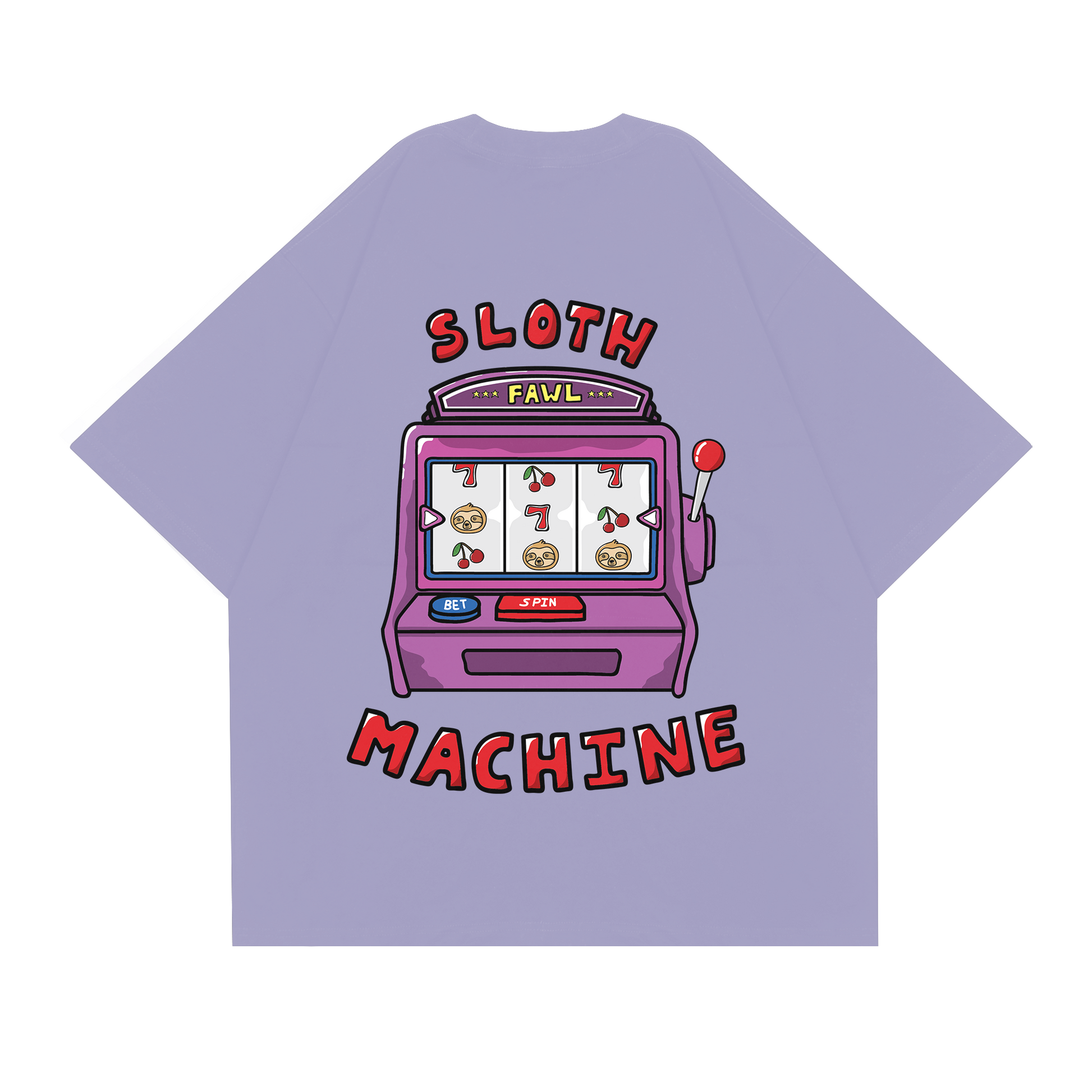 Sloth Machine T - Shirt - FAWL THREADS