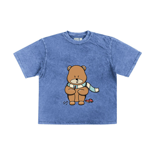 Fawlthreads X Reacher - Little Match Bear T-Shirt